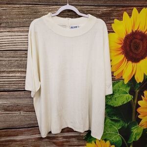 Blair Knitted mid Sleeve Stretchy material NWOT 3X